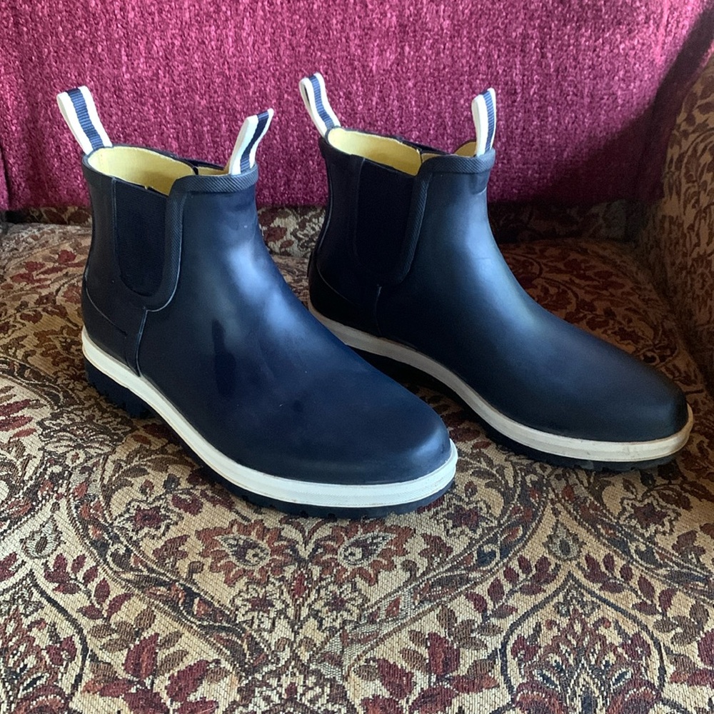 L.L. Bean Navy Blue Winter & Rain Boots